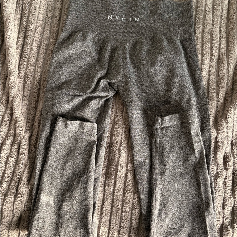 NVGTN Black Speckled Contour Seamless Leggings